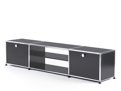 USM Haller TV-Table Anthracite RAL 7016