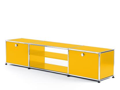 USM Haller TV-Table Golden yellow RAL 1004