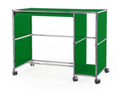 USM Haller Desktop on Castors Type 1 USM green