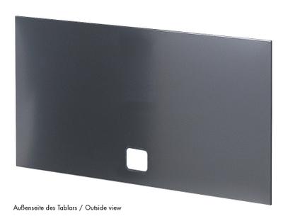 USM Haller Panel With Cable Cut-Out 75 x 35 cm|Anthracite RAL 7016|Bottom centre