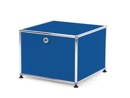 USM Haller Printer Container 50 cm|Gentian blue RAL 5010|With feet