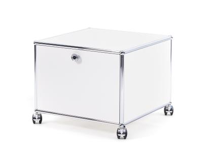 USM Haller Printer Container 50 cm|Pure white RAL 9010|With castors