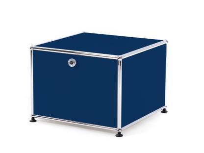 USM Haller Printer Container 50 cm|Steel blue RAL 5011|With feet