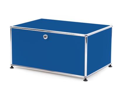 USM Haller Printer Container 75 cm|Gentian blue RAL 5010|With feet