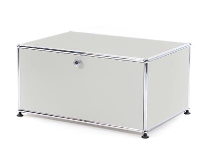 USM Haller Printer Container 75 cm|Light grey RAL 7035|With feet