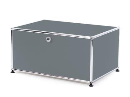 USM Haller Printer Container 75 cm|Mid grey RAL 7005|With feet