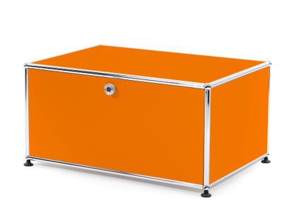 USM Haller Printer Container 75 cm|Pure orange RAL 2004|With feet
