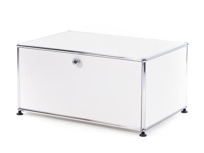 USM Haller Printer Container 75 cm|Pure white RAL 9010|With feet