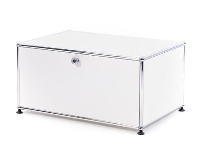 USM Haller Printer Container 75 cm|Pure white RAL 9010|With feet