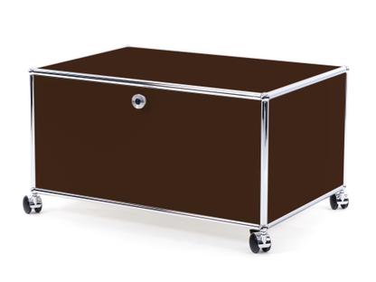 USM Haller Printer Container 75 cm|USM brown|With castors