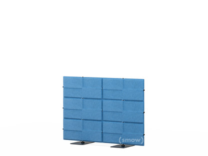 USM Privacy Panels Acoustic Wall 1,50 m (2 elements)|1,09 m (3 elements)|Blue