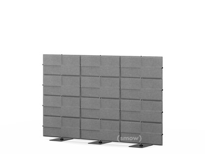 USM Privacy Panels Acoustic Wall 2,25 m (3 elements)|1,44 m (4 elements)|Anthracite