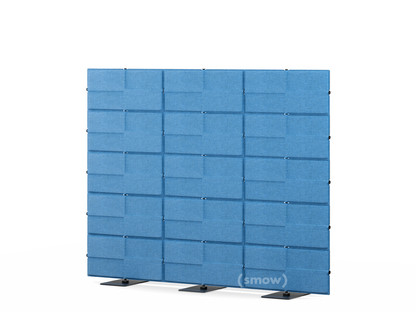 USM Privacy Panels Acoustic Wall 2,25 m (3 elements)|1,79 m (5 elements)|Blue
