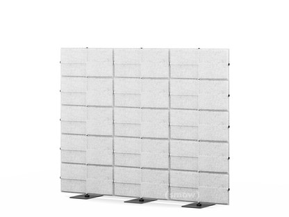 USM Privacy Panels Acoustic Wall 2,25 m (3 elements)|1,79 m (5 elements)|Light grey
