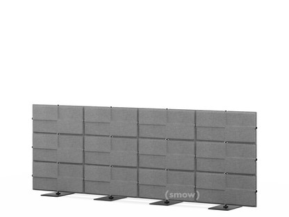 USM Privacy Panels Acoustic Wall 3,00 m (4 elements)|1,09 m (3 elements)|Anthracite