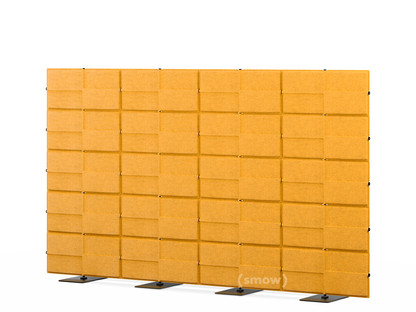 USM Privacy Panels Acoustic Wall 3,00 m (4 elements)|1,79 m (5 elements)|Yellow