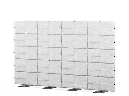 USM Privacy Panels Acoustic Wall 3,00 m (4 elements)|1,79 m (5 elements)|Light grey