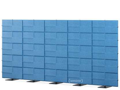 USM Privacy Panels Acoustic Wall 3,75 m (5 elements)|1,79 m (5 elements)|Blue