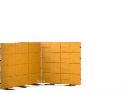 USM Privacy Panels Acoustic Corner 1,50 m (2 elements)|1,44 m (4 elements)|2,25 m (3 elements)|Yellow
