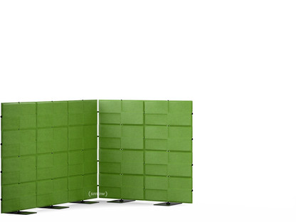 USM Privacy Panels Acoustic Corner 1,50 m (2 elements)|1,44 m (4 elements)|2,25 m (3 elements)|Green