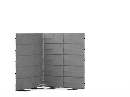 USM Privacy Panels Acoustic Corner 1,50 m (2 elements)|1,79 m (5 elements)|1,50 m (2 elements)|Anthracite