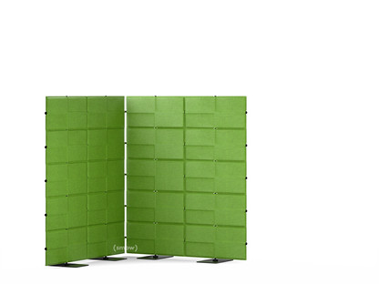 USM Privacy Panels Acoustic Corner 1,50 m (2 elements)|1,79 m (5 elements)|1,50 m (2 elements)|Green