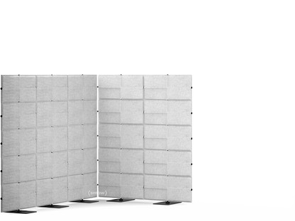 USM Privacy Panels Acoustic Corner 1,50 m (2 elements)|1,79 m (5 elements)|2,25 m (3 elements)|Light grey