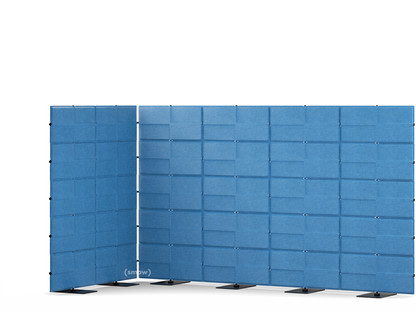 USM Privacy Panels Acoustic Corner 3,00 m (4 elements)|1,79 m (5 elements)|1,50 m (2 elements)|Blue