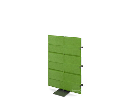 USM Privacy Panels Acoustic Wall Extension With corner connector (for 90° angle)|1,09 m (3 elements)|Green