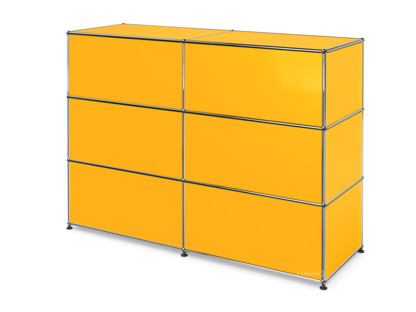 USM Haller Counter Type 1 Golden yellow RAL 1004|150 cm (2 elements)|50 cm