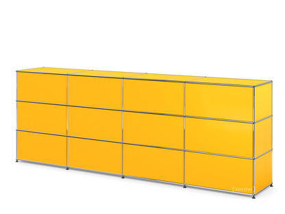 USM Haller Counter Type 1 Golden yellow RAL 1004|300 cm (4 elements)|50 cm