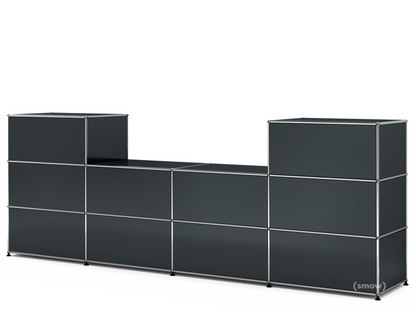 USM Haller Counter Type 3 Anthracite RAL 7016|50 cm