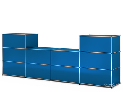 USM Haller Counter Type 3 Gentian blue RAL 5010|50 cm