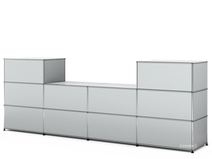 USM Haller Counter Type 3 USM matte silver|50 cm