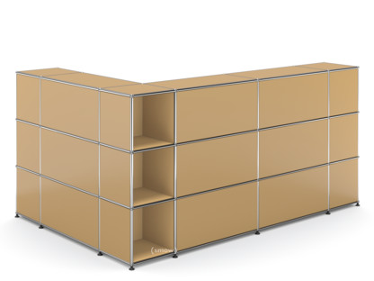 USM Haller Counter Type 4 USM beige|Corner open