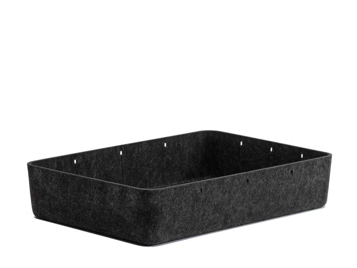 USM Haller USM Inos Box, W 45,3 x H 9,5 cm, Anthracite , Without ...