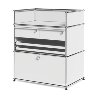 USM Haller Surgery Sideboard Light grey RAL 7035|All compartments with a lock