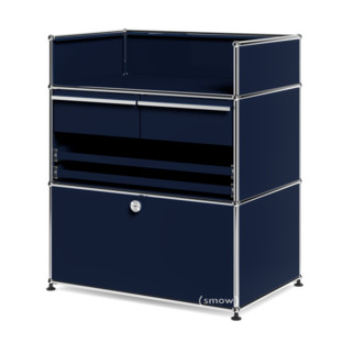 USM Haller Surgery Sideboard Steel blue RAL 5011|No locks