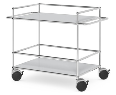 USM Haller Surgery Trolley With bars|USM matte silver