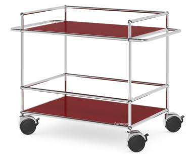 USM Haller Surgery Trolley With bars|USM ruby red
