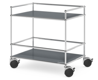 USM Haller Surgery Trolley Without bar|Mid grey RAL 7005