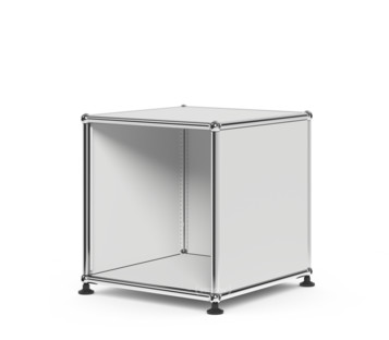 USM Haller Waiting Room Table H 35 x W 35 x D 35 cm|Light grey RAL 7035