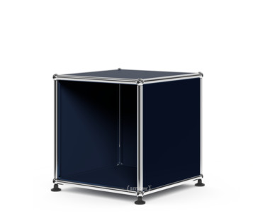 USM Haller Waiting Room Table H 35 x W 35 x D 35 cm|Steel blue RAL 5011