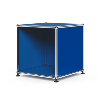 USM Haller Waiting Room Table H 39,5 x W 39,5 x D 39,5 cm|Gentian blue RAL 5010