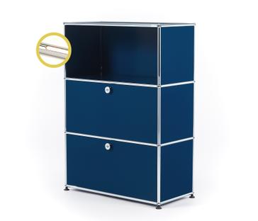 USM Haller E Highboard M with Compartment Lighting 