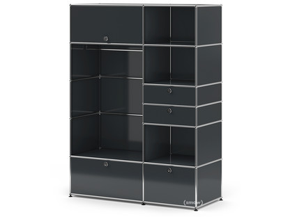 USM Haller Wardrobe Model I Anthracite RAL 7016