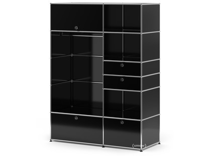 USM Haller Wardrobe Model I Graphite black RAL 9011