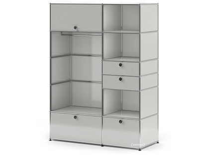 USM Haller Wardrobe Model I Light grey RAL 7035