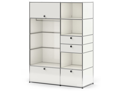 USM Haller Wardrobe Model I Pure white RAL 9010