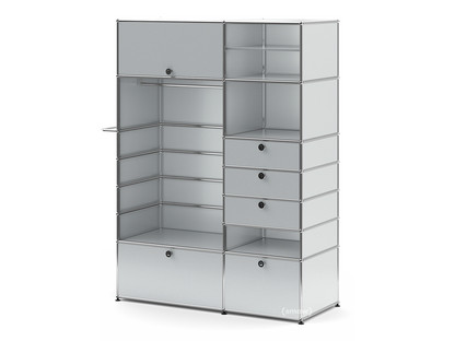 USM Haller Wardrobe Model II USM matte silver